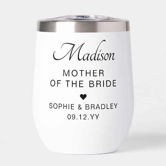 Mother of the Bride Custom Personalised Wedding (Frente)