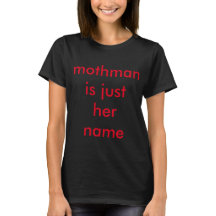 Mothman es apenas la camiseta de sus mujeres