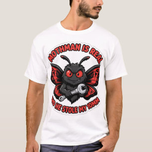 Mothman robó mi camiseta de 10mm
