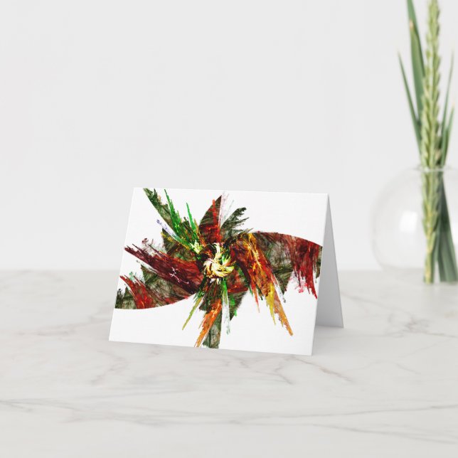 MOTHMAN - Tarjeta de nota - bckgrnd blanco (Anverso)