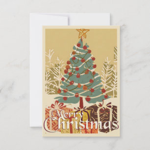 Motif de Navidad, con regalos bajo el árbol de Nav