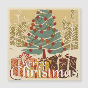 Motif de Navidad, con regalos bajo el árbol de Nav