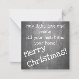 Motif de navidad en forma de pizarra - Nota Ca de