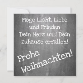 Motif de navidad en forma de pizarra - XMAS