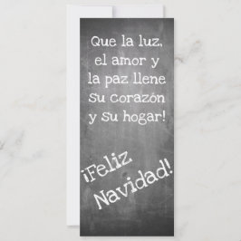 Motif de navidad en forma de pizarra - XMAS