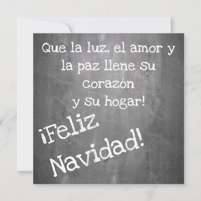 Motif de navidad en forma de pizarra - XMAS (Anverso)