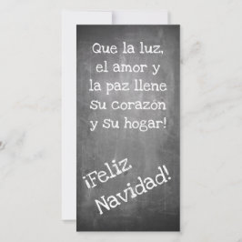 Motif de navidad en forma de pizarra - XMAS