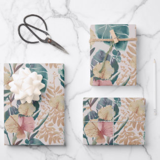 Motif Tropical Suave 3 Papel de ajuste