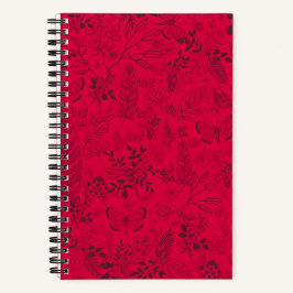 Motifs rojo - Cuaderno personalizado/Personalized 