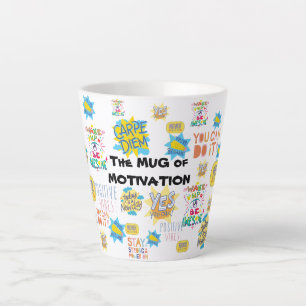 Motivación cita tazas de papel para auto cuidado