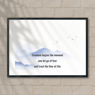 Motivación de decoración de pared cita citas de vi