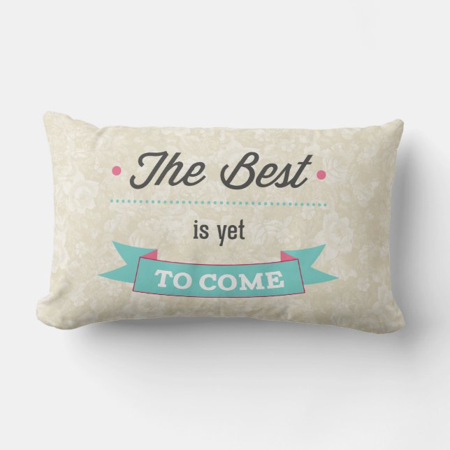 Motivación de la vida floral: almohada de crema de (Anverso)