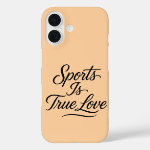 Motivación deportiva iPhone 16 Fundas - verdadero 