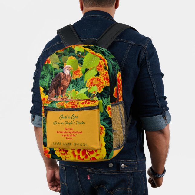 Motivaciones Inspiradoras religiosas mochila impre (Insitu (Modelo))