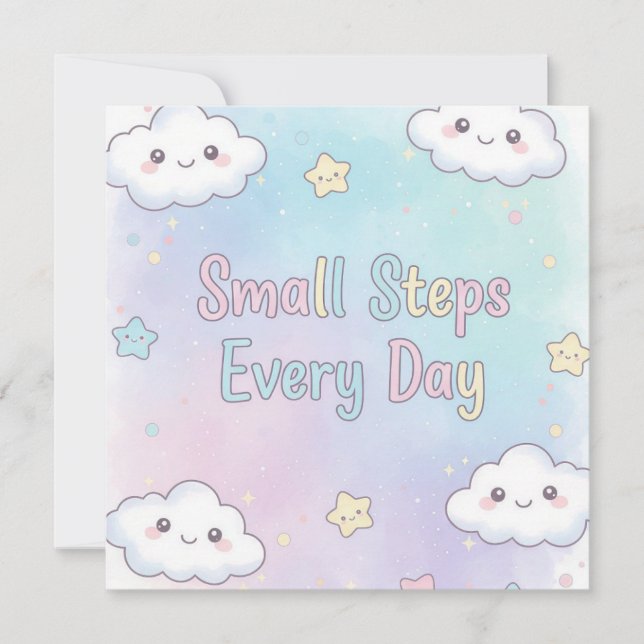 Motivational Words Card For your Friend  (Anverso)