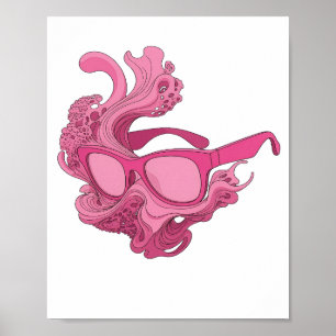 Motivo Artístico ARTE ABSTRACTO Rosa Dinámico
