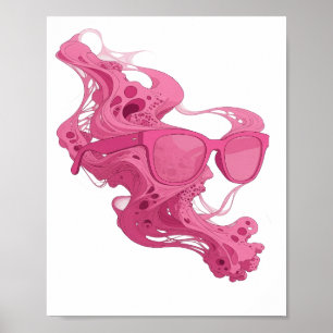 Motivo Artístico de ARTE ABSTRACTO Rosa Juguetón