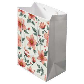 Motivo de flor Bolsa de regalo