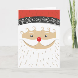 motivo de Navidad de Santa Claus