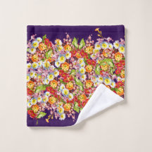 Motivo floral vintage de arte floral Primrose flor