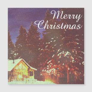 Motivo para la Navidad invierno mágico