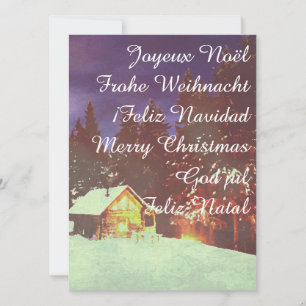 Motivo para la Navidad invierno maravilloso