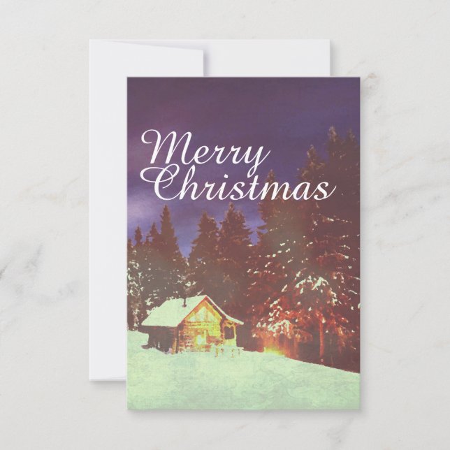 Motivo para Navidades inviernos maravilla (Anverso)