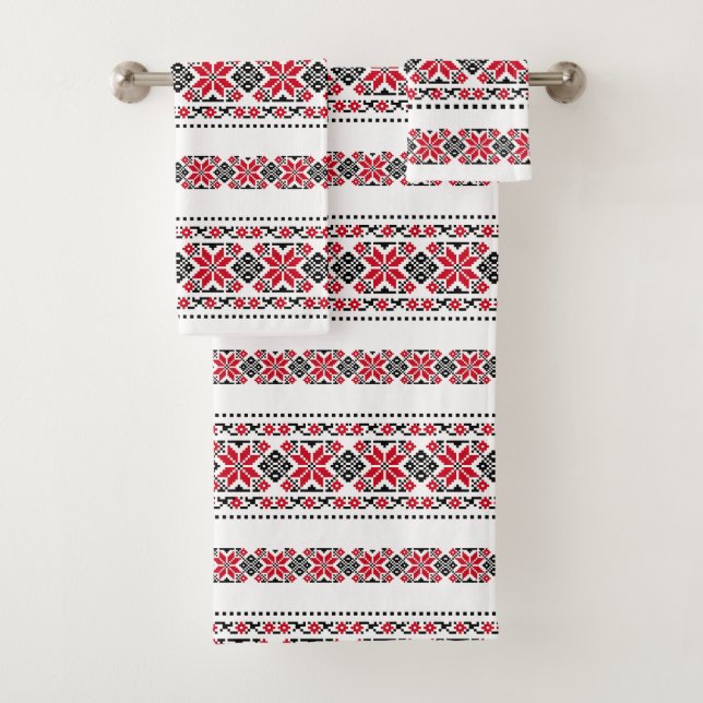 Motivo tradicional rumano "Las estrellas" (In situ)