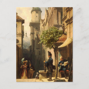 Motivo vintage - Viene - Postales de Spitzweg