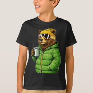 Motivos de animales llevan camiseta de fiesta desp