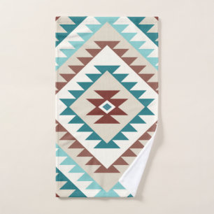 Moto de diseño Aztec Diamond Motif Creams Browns