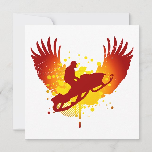 moto de nieve de alta fidelidad (Anverso)