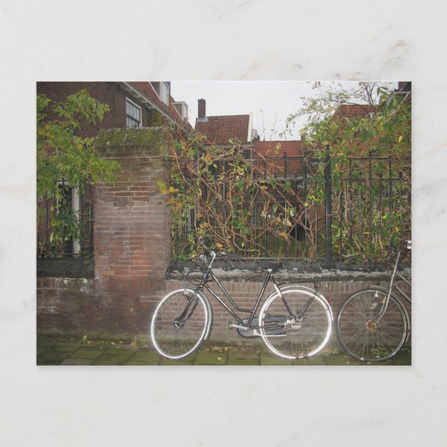 Moto flash, de la feo colección de postales (Anverso)