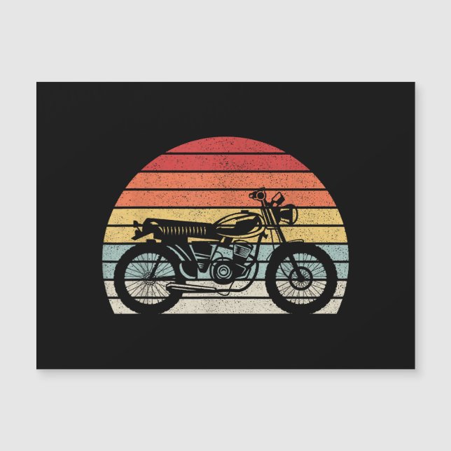 Moto retro vintage (Anverso)