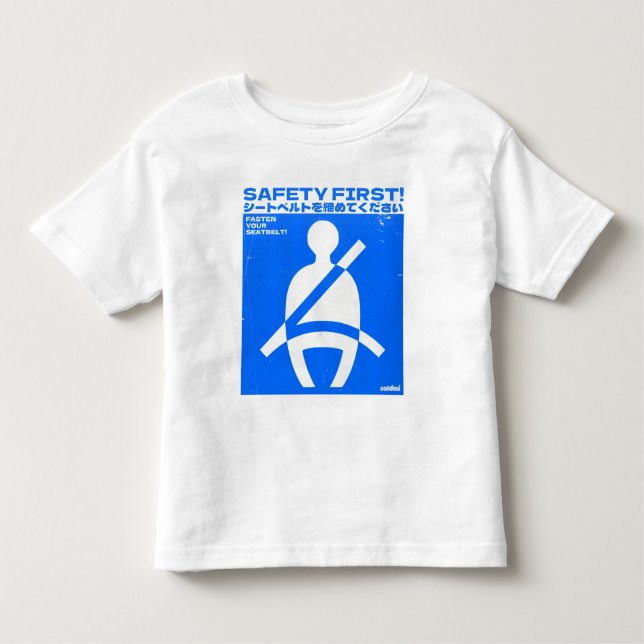 moto satomi seguridad primera camiseta (Anverso)