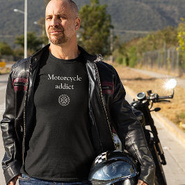 Motocicleta Addict - camiseta de motocicleta