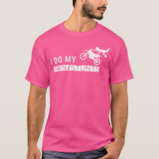 Motocicleta Camiseta Yo Hago Mis Propias Piedras -