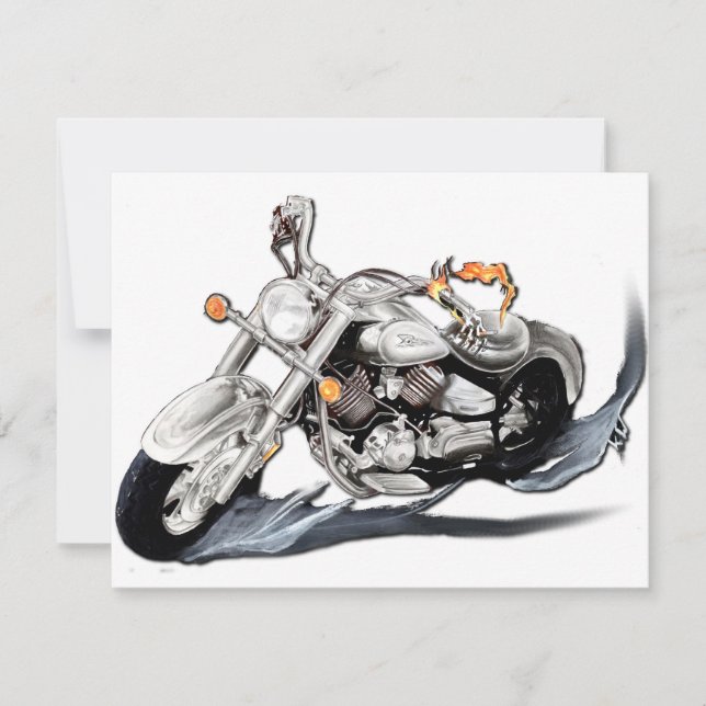 Motocicleta creativa (Anverso)