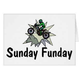 Motocicleta de domingo Funday