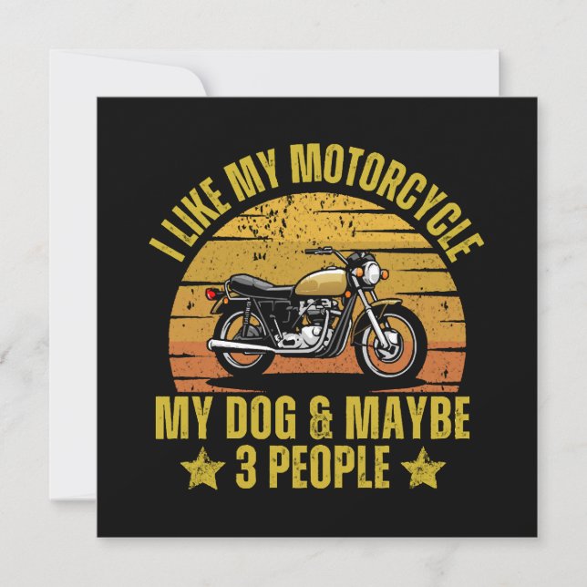 Motocicleta de perro (Anverso)