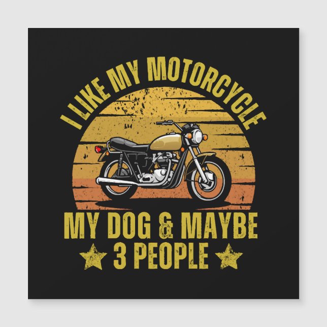 Motocicleta de perro (Anverso)