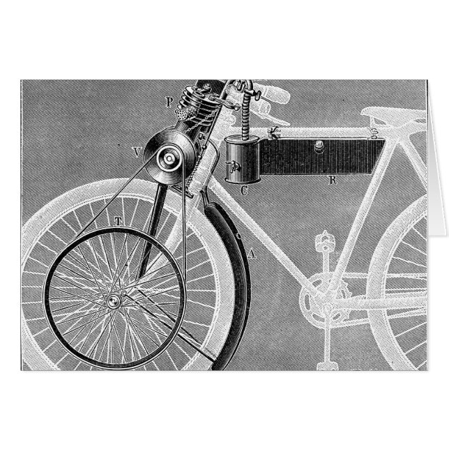 Motocicleta de Werner, 1898 (Anverso (Horizontal))