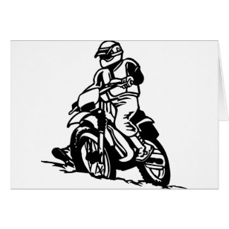 Motocicleta del motocrós