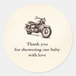 Motocicleta Gracias Pegatinas