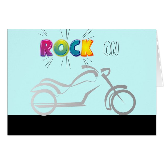 motocicleta motorista (Anverso (Horizontal))