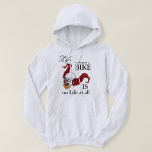 Motocicleta Payaso Capucha básica sudadera