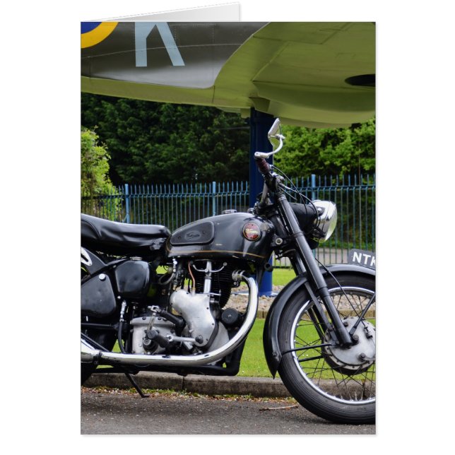 Motocicleta Y Spitfire (Frente)