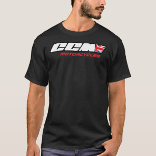 Motocicletas CCM Logo británico camiseta clásica