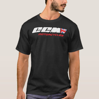 Motocicletas CCM Logo británico camiseta clásica