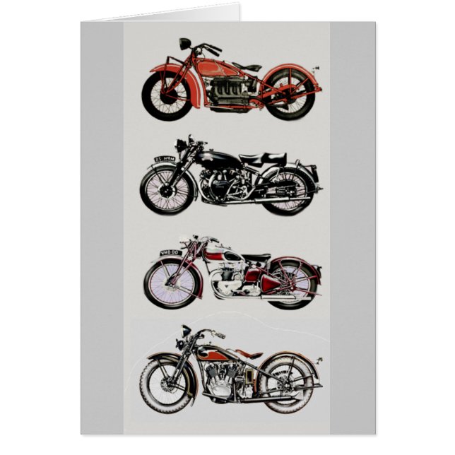 MOTOCICLETAS DE VINTAJE (Frente)